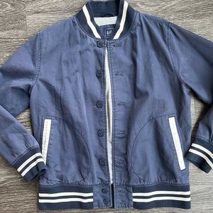 Blue Gap Bomber Jacket